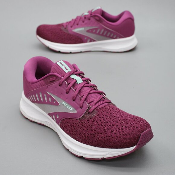 Brooks Ladies 10 Range 2 Baton Rouge Pink Running Gym Shoes Sneakers 1203621B553 - Picture 1 of 12